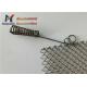 Fire Protection Coil Drapery Mesh SS304 Wire Mesh Ceiling Panels