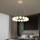 4500K Modern Ring Chandelier Magic Bean Chandelier Roto Moulding