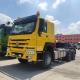 6X4 HOWO 10 Heavy Duty Tractor Trucks with 400L Aluminum Oil Tanker and Euro2 Emission