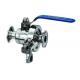 High quality stainless steel Sanitary non-residue ball valve Hot sale !!!