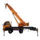 Dongfeng 4x2 Cargo Truck Mounted Hydraulic Mobile Crane 12 Tons And WEICHAI Engine