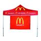 Advertising Marquee Canopy Tent Flame Retardant For Promotion / Display