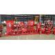 750GPM@160PSI Diesel Engine Fire Pump Set with  hear exchange UL  NFPA20