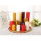 Colorful Beeswax Candles Handmade Beeswax Foundation Sheets Candles Home