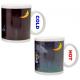 Custom Heat Sensitive Colour Change Coffee Mug , Personalised Colour Changing Mugs