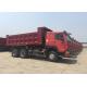 SINOTRUK HOWO Tipper Dump Truck 10 - 25CBM With Air Suspension Seat MINI Player