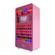 Pink Commercial Arcade Cosmetic Vending Machine For Shopping Center