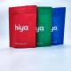 Matte Red Green Mylar Aluminum Foil Bags Zip Lock Mylar Stand Up Pouches