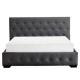 Bedroom Soft Leather Headboards Queen Size Bed Durable Non Toxic