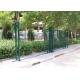 ISO14001 Sliding Door Welded Metal Garden Fence Gate