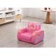 USIT Kids Furniture Childrens Sofa Chair 2 In 1 Flip Open Sofa Washable Slipcover