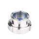 WZ Sanitary SS304 316 Welding Connection Round Sight Glass with Stainless Steel Flange