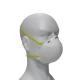4 Layers EN149 Elastic Earloop Kn95 Disposable Medical Masks 13.5*13.5cm