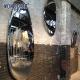 Cobblestone Metal Wall Art Sculpture Mirror Stainless Steel Decoration For Indoor