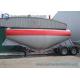 2 Axis V Shape 30m3 Cement Powder Trailer Container Semi Trailer