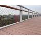 Balustrade 2.5 Mm Wire Steel Cable Mesh 60*60 Mm Hole