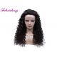 Natural Black Brazilian  Italian Wave Double Drawn Top Hair Extensions For Lady