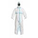 Smms White Disposable Overalls / Hospital Protective Clothing With Towels