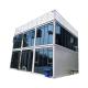 Prefabricated Detachable Container House With Steel Door And Plastic Steel Window