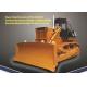 Crawler Type Small Bull Dozers Yellow Color 131kW 1850rpm Power