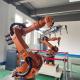 Kuka KR 16 Ten Axis Welding Robot On Track And H Shape Positioner Arc Welding , Loading And Unloading Of Parts  Handling