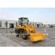T915L Mini Front End Loader With Luxury Cabin 24kw Quanchai Engine