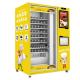 Automatic Retail Food Vending Machine With Refrigerator And Dual Microwave