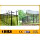 5x8ft Ornamental Metal Fencing Pre Galvanized With Powder Coated Full Welding Eco Friendly