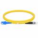 Fiber Optic Patch Cord 0.9mm 2.0mm 3.0mm SC UPC-ST UPC Duplex Cables with 2.0mm Diameter