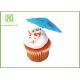 100% Birch Wood Wedding Cupcake Toppers Cupcake Toothpicks With Flag