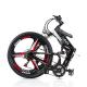Disc Brake Folding Mountain Electric Bike Full Suspension 21 Speed 26 Inch Wheel