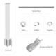 Long Range WiFi Antenna for Free Internet Access Impendence 50 500 Meters Coverage