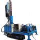 Hydraulic Jet Drilling Rig Equipment 75KW Motor Power 130m - 170m Drilling Depth