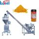 Multi Languages Powder Filling Machine , Semi Auto Spice Bottle Filling Machine