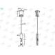 Ø 1.2 Mm Stainless Steel Wire Light Hanging Kit Swivel Adjustable Cable Gripper