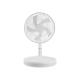 USB Rechargeable Portable Foldable Fan LED Light Retractable Multifunctional Electric Fan
