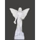 white marble angel statue-0150