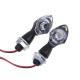 Super Bright Universal Motorcycle Mini LED Turn Signal Light Amber Color