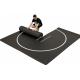 Taekwondo Xpe Floor Mats Flexi Carpet Bonded Foam 6' X 42' X 1-3/8  For Use As Cheerleading And Gymnastics Flooring.