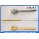 Stainless Steel Machine Glass Thermometer With Male Connection Thread