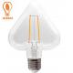 PH-110 heart special shaped edison filament light bulb 2W 4W led filament vintage bulbs