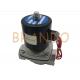 2/2 Way Stainless Steel Pneumatic Solenoid Valve 2S-350-35  1 1/4 Inch