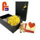 Black Color Printing Cardboard Packing Gift Box Paper Shopping Bags