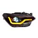 Flowing Steering LED Headlight Assembly for BMW 1 Series 12-15 Modified Daytime Running Light