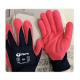 15 Gauge Elastic Seamless Black Nylon Box Handling Nitrile Gloves