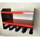 Power Tool Storage Box Easy to Install Metal Cordless Drill Storage Tool Rack with Magnetic Rod