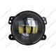 Black Silver 30w LED headlight , 12 - 30 V 1800LM 4 Inch Round LED Headlight