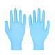 Powder Free Disposable Protective Gloves Coated Latex Strong Nitrile Gloves Blue