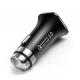 1 USB Cigarette Lighter Plug Car Charger With LCD Display Emergency Hammer