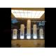 Inflatable Cylinder Shaped Lighting Decoration 324 W RGB Colored On 80 CM Base Aero Series
